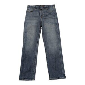 Liverpool Women's "The Slim" Jeans Stretch High Rise Straight Leg Blue Size 8/29